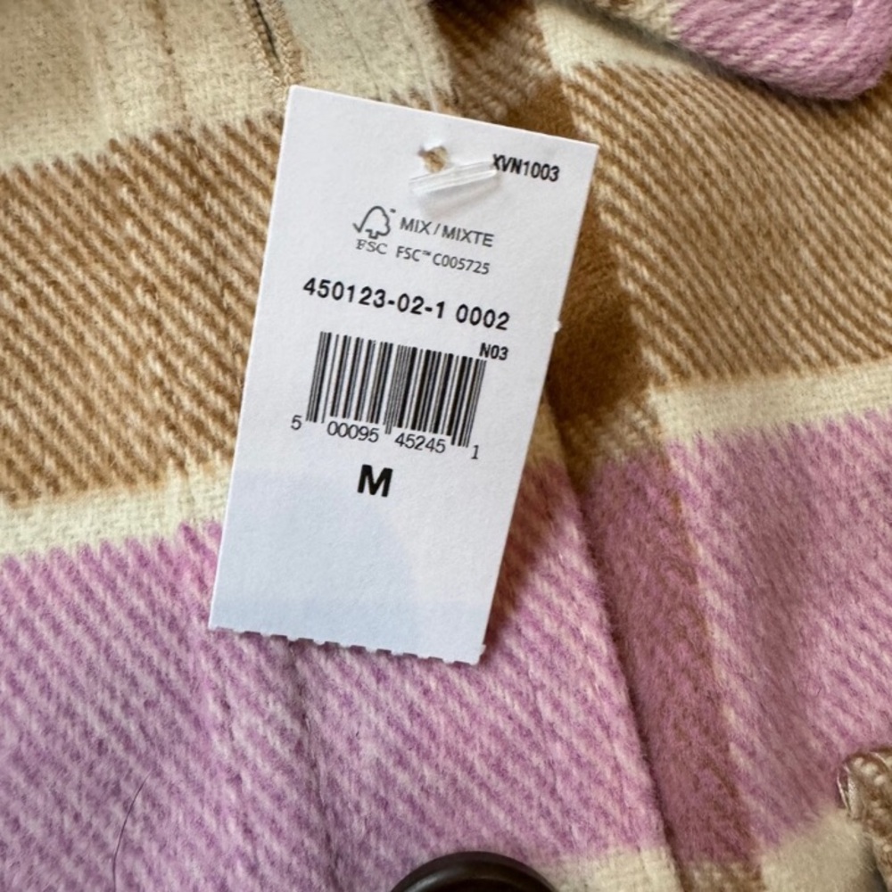 NWT GAP Plaid Shacket - Picture 5 of 7